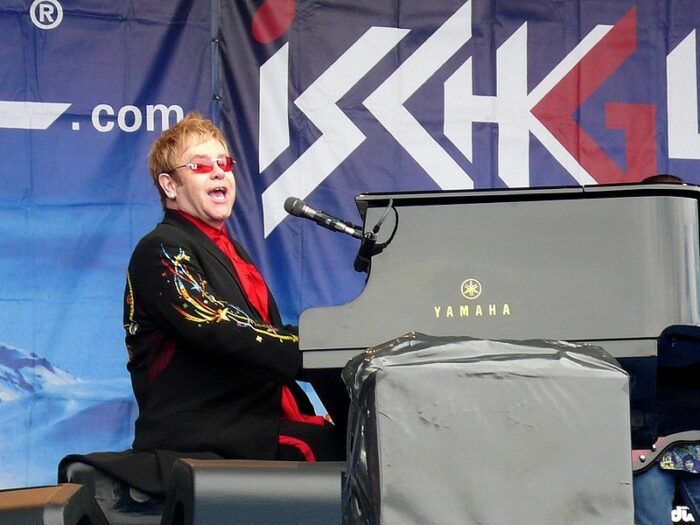 LGBTQ Movies Elton John in concert Vaia Magazine