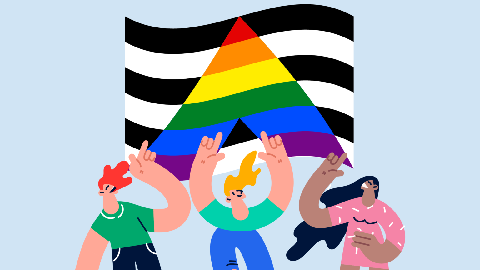 LGBTQ+ Ally Vaia Magazine