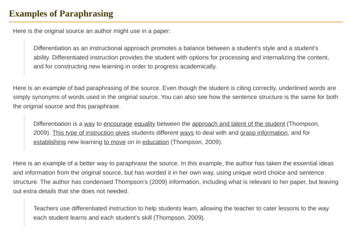Plagiarism Check Check for plagiarism paraphrasing examples StudySmarter Magazine