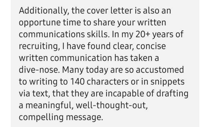 Cover Letter Mistakes Reasons for having a cover letter StudySmarter Magazine