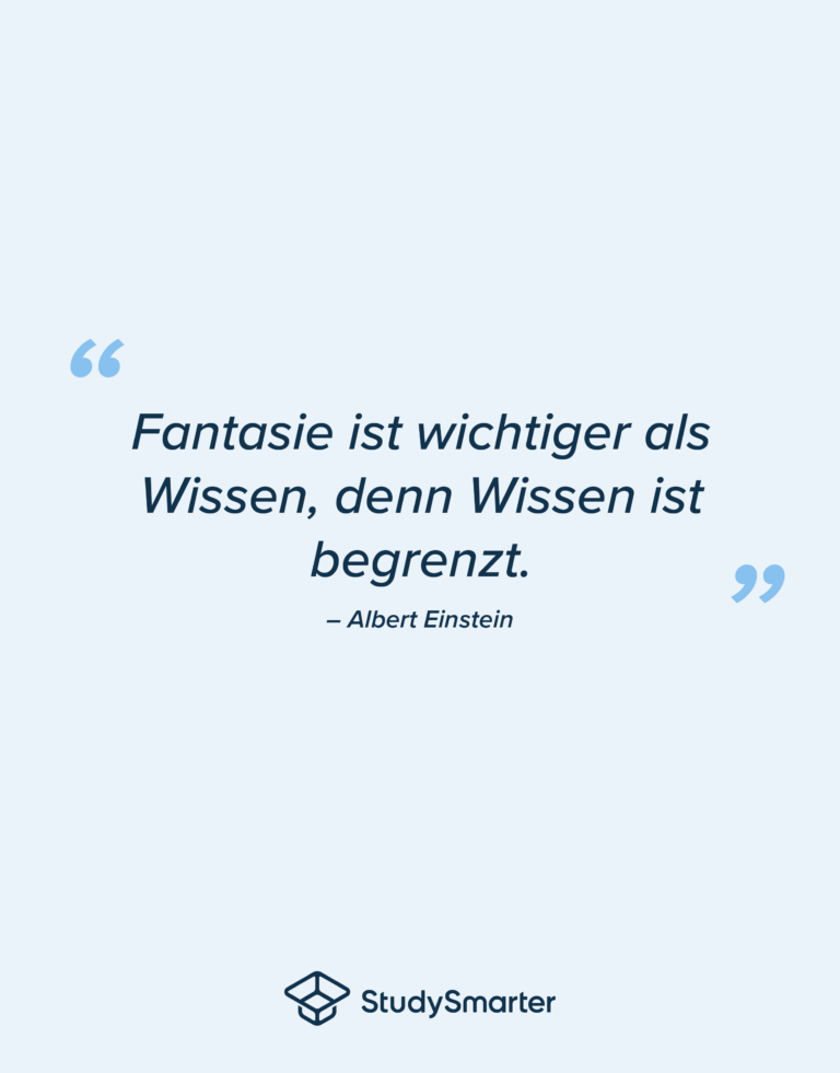 Albert Einstein Zitate Liebe, Dummheit & Chaos StudySmarter
