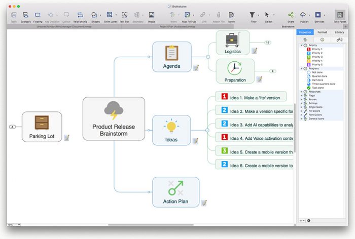 mind map programs for mac